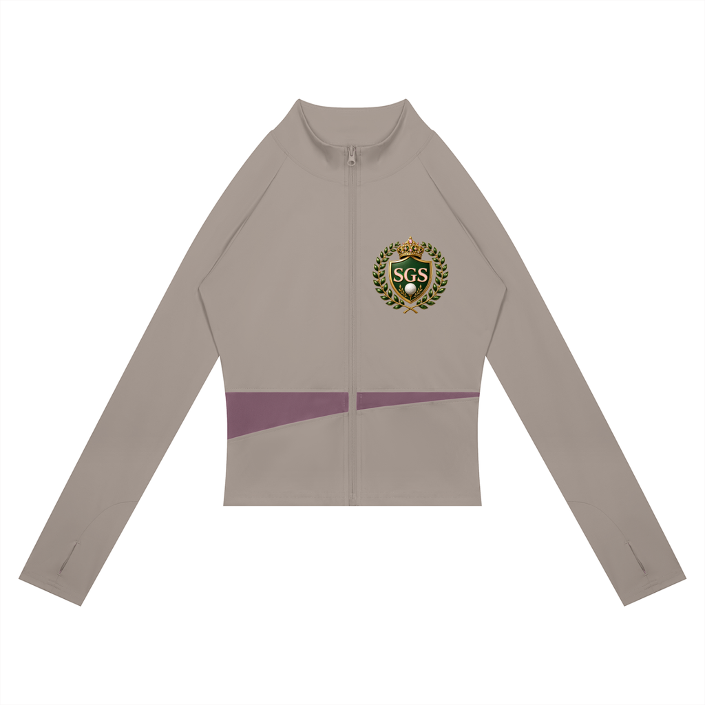 Women's Paneled Yoga Jacket