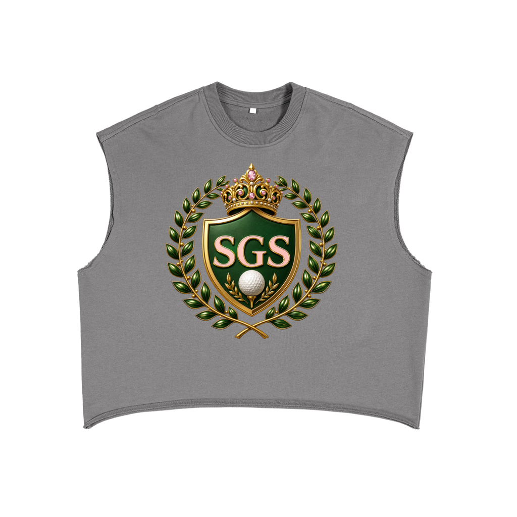 French Terry Boxy Tank Top